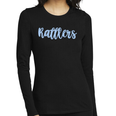 Ladies Rattlers Long Sleeved Cotton/Poly T-shirt Thumbnail