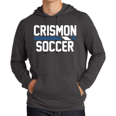 Adult Crismon Rattlers Soccer Lightweight Hoodie  - Dark Blue Stripe Thumbnail