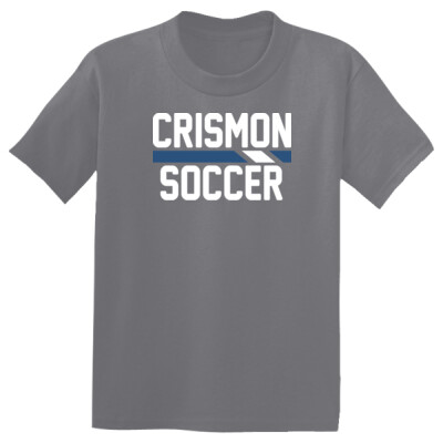 Youth Crismon Soccer Dri-Fit Shirt - Dark Blue Stripe Thumbnail