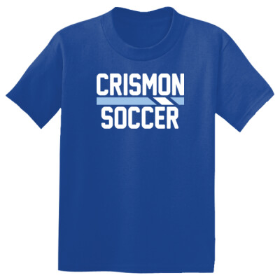 Youth Crismon Soccer Dri-Fit Shirt - Light Blue Stripe Thumbnail