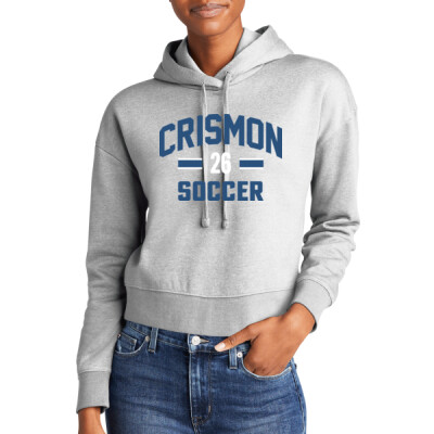 Ladies Soccer Cropped Hoodie w/ Custom Player Number Thumbnail