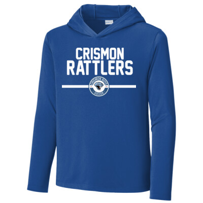 Youth Crismon Rattlers Dri-Fit Long Sleeve Hoodie Thumbnail