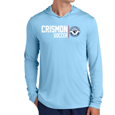Adult Crismon Soccer Horizontal Circle Long Sleeve Dri-Fit Hoodie Thumbnail